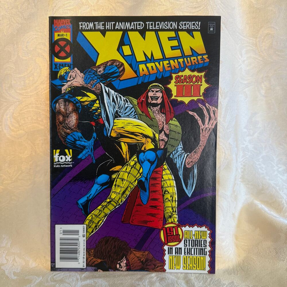 X-Men Adventures #1 Marvel 1995 Animated Series Comic Season II Issue